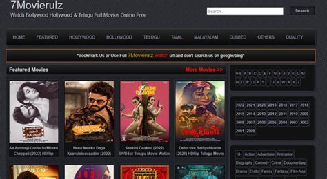 7Movierulz is a sister website to. . 7movierulztc download
